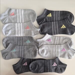 Adidias Women’s Superlite 3.0 5-Pairs No-Show Socks